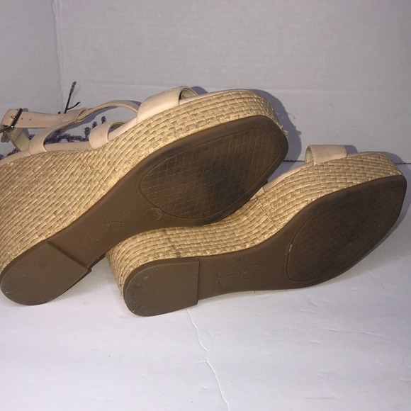 Jessica Simpson Salona Strappy Wedge Sandals - Picture 9 of 11